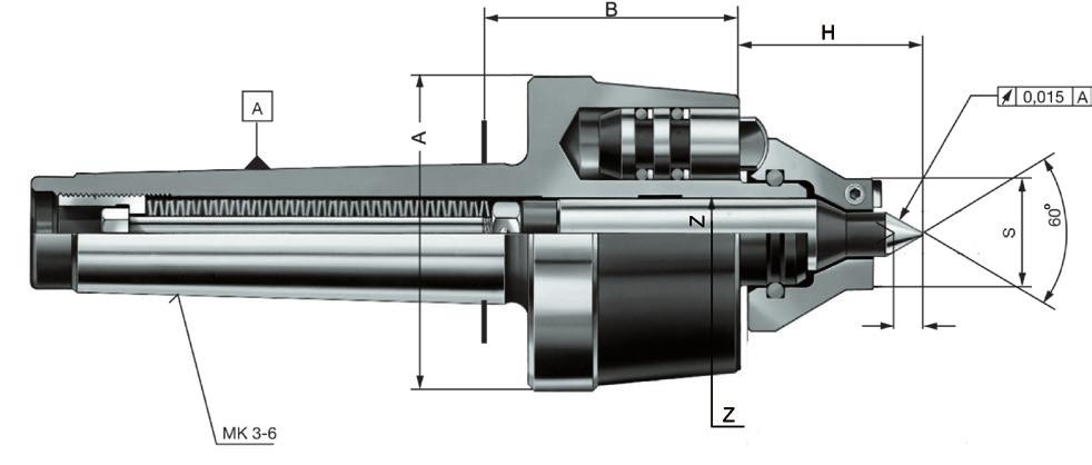 Constant clamping force thanks to hydraulic pressure compensation, even for uneven workpiece faces Stable and constant workpiece length stop on the front side thanks to resilient centre point Maximum