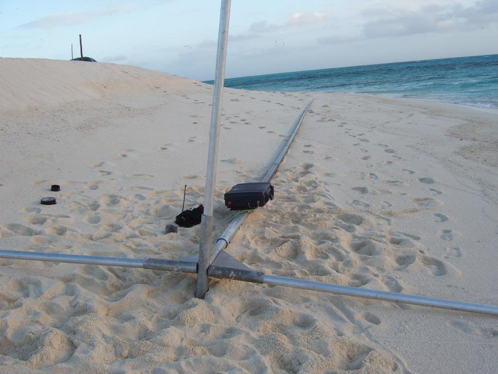 Mechanical Considerations You can not take an 18 meter SpiderPole and just stick it into the sand! The pole requires some king of a base to stand on.
