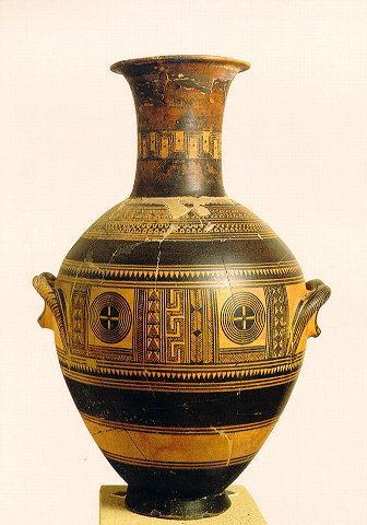 Cinerary amphora Early