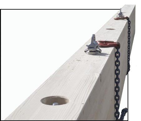 0000 Lifting clamps PowerClamp II D40/90 The lifting clamps - the latest innovation in timber