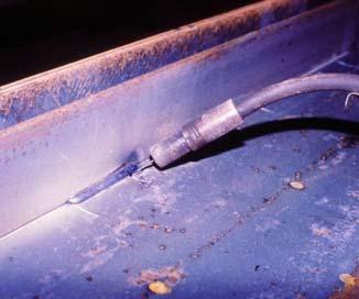SAW Welding Flux Cored Arc Welding (FCAW) is similar to the GMAW process The difference is that the filler