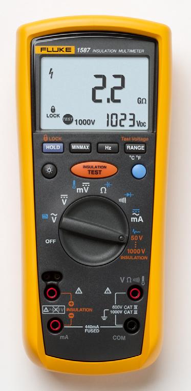 1587/1577 Two powerful tools in one, an insulation tester and a DMM. Best solution for all around insulation testing. 1507/1503 Dedicated insulation testers where a more powerful solution is required.