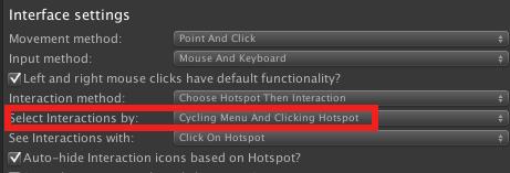 5.1.3. Choose Hotspot Then Interaction This mode is the most complex of the three, but has the most room for customisation.