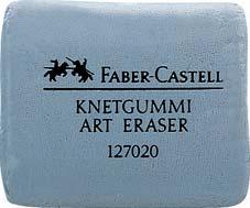 This kneadable and absorbent eraser is ideal for removing pencil marks from watercolour paintings, using on charcoal and pastel.