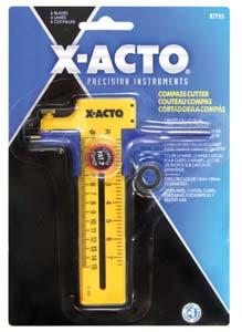 35 12 1 Heavy Duty Utility Blade For heavy duty fast cutting. Easily cuts packages, cardboard, rope, canvas and plastic. Use with X-Acto Utility Knives Carded Pk5 10400292 2.92 3.