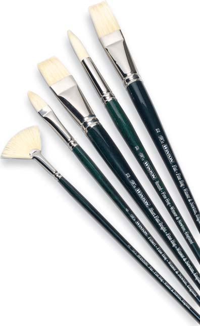 99 3 1 Artisan Long Handled Brush Set A collection for Artisan brushes: filbert size 4, round size 6, short flat size 8, flat size 8 and fan size 1. 875524102 23.33 27.