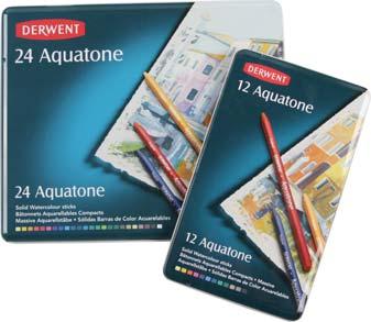 Derwent Aquatone Woodless Watercolour Stick - (Group B) Aquatone is a versatile tool which can be used in so many different ways to create stunningly different drawing and painting effects.