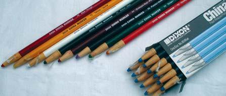 144 ART PENCILS & DRAWING MATERIALS Dixon China Markers - (Group B) One of the most versatile marking tools available.