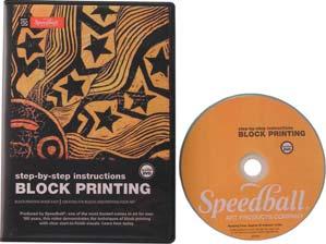 50 1 1 Speedball Block Printing DVD - (Group B) This Step-by-Step Instructional DVD covers techniques of block printing with clear start-to-finish visuals.
