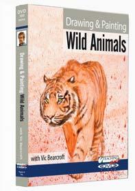 BOOKS & DVDS 173 DVDs - (Group A) Drawing & Painting Wild Animals DVD with Vic Bearcroft Vic's methodical approach to painting