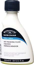 50 3 1 Art Masking Fluid A liquid with added pigmentation for masking areas of work needing protection when colour is