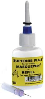 Also available in a set which contains a Masquepen and Super Nib. Masquepen 81635610 6.25 7.50 1 1 Super Nib 81635658 4.16 4.