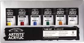 introduction to acrylics. Introductory Set This set contains a selection of 6 x 20ml tubes. 872390400 17.50 21.