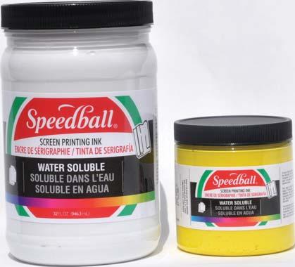 Speedball W\based Permanent Acrylic Screen Printing Ink - (Group B) Ideal for paper, cardboard or wood.