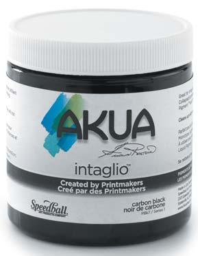 Originally developed for monotype printmaking, Akua Liquid Pigment can also be used for other techniques such as Japanese hanga woodblock and drawing on paper.