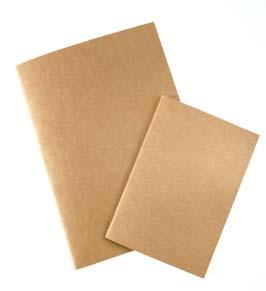 Each book contains 40 pages and comes with either a laminated cover or a kraft cover.