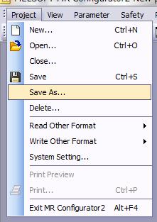 If you change the drive / path name, it will be saved in the "drive path name project name" folder you have changed.