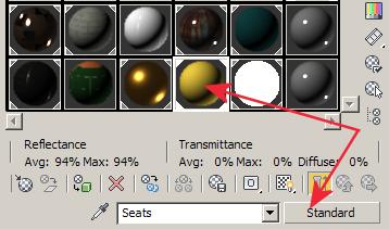 9 On the Blinn Basic Parameters rollout > Diffuse option, right-click the color swatch