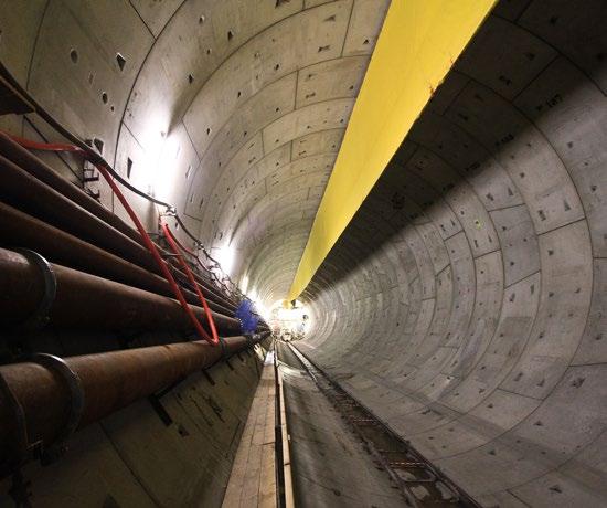 one of the first tunnels in poland excavated with TBM method PROJECT REQUIREMENTS The Construction of the tunnel in Gdańsk required the use of precast reinforced concrete tubbing segments to lay the