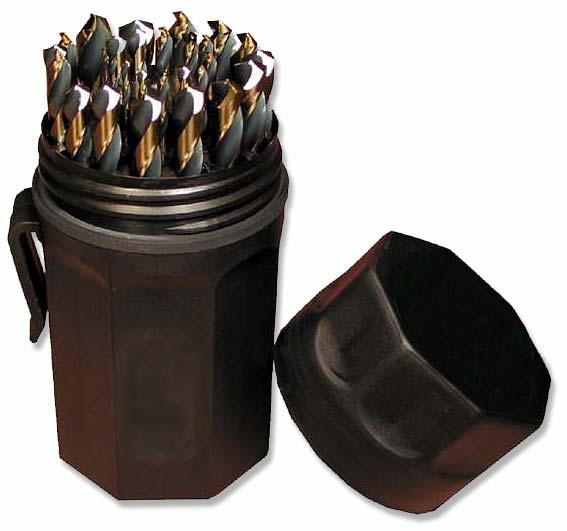 MAGNUM 29 PC. CARRY ALL BIT SET These are the Magnum black and gold drill bits that made Toledo Drill Bits famous.