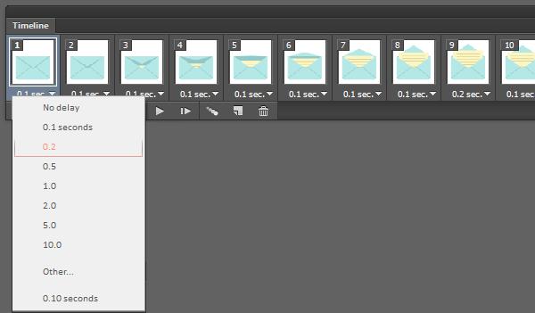 Step 2 Make sure each object is layered sequentially. Additionally, you'll want to select all nine layers and Align them to their centers and bottom edges.