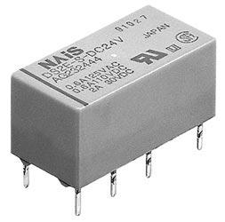 operations) carrying current Mechanical (at 6 cpm) Electrical A 3 VDC resistive.787 DSE 9.9.39 9.8.386 * Gold capped silver-palladium contact also available for Form C 7 operations at.