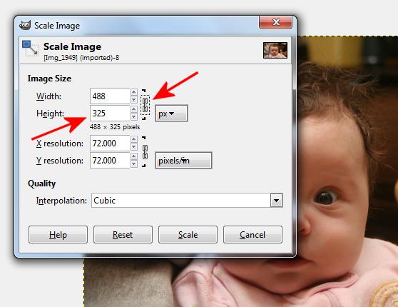 Start the Gimp 2 program and load your image. For images of people, a close up will work best since the lithophane doesn't have as much resolution as a photo.