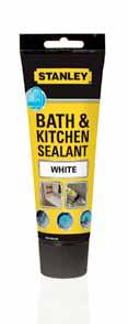 FRAME SEALANT CARTRIDGE 12 5060308670171 15060308670178 300ml WHITE BATH & KITCHEN SEALANT Ideal for use around baths, sinks, basins, worktops and tiled areas Waterproof Flexible Easy to