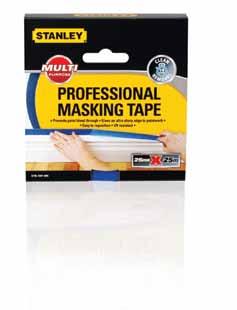 NEW MASKING TAPE Prevents paint bleed through Gives sharp edge to paintwork Easy to reposition Clean removal (24hrs) Comes in display case (12/24 Pcs) MASKING TAPE STN-TAP-001 Cuff 24 5060308670362