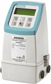 SITRANS F C Overview MASS 6000 is based on digital signal processing technology engineered for high performance, fast flow step response, fast batching applications, high immunity against process