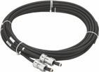 Armored Cable (Flow Sensor) Double shielded cable, selected when cable will not be installed in conduit between meter and sensors.