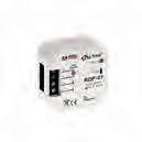 1-channel radio dimmer TYP: RDP-01 Monochrome LED controller TYP: RDP-02