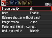 3 Menu Operations You can set various settings with the menus such as the imagerecording quality, date and time, etc.