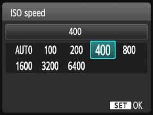 i: Changing the ISO Speed to Suit the Light LevelN Set the ISO speed (image sensor s sensitivity to light) to suit the ambient light level. In Basic Zone modes, the ISO speed is set automatically (p.