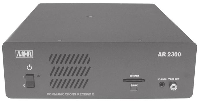 Wideband Receivers AR2300B AR5001DB The AOR AR5001DB wideband communications receiver covers 40 khz to 3150 MHz (less cellular) in: USB, LSB, CW, Wide FM, Narrow FM, AM and AM Synchronous modes.