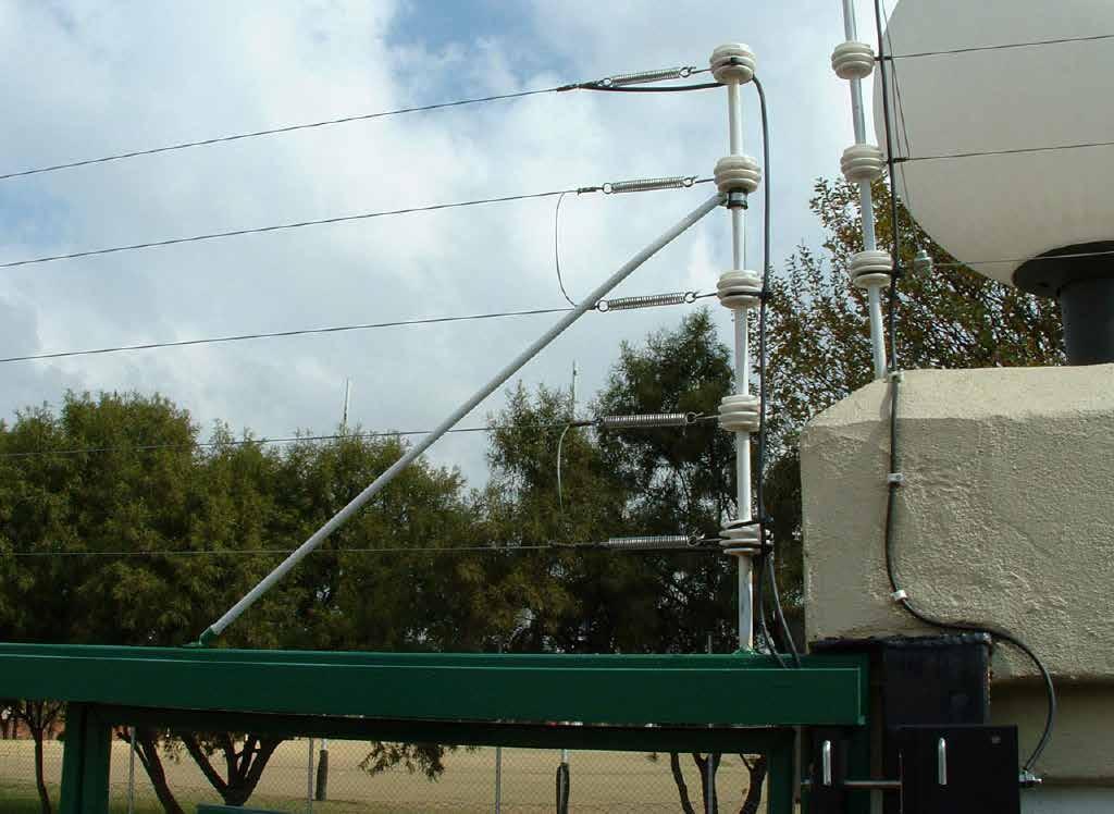 self-standing electric fence.