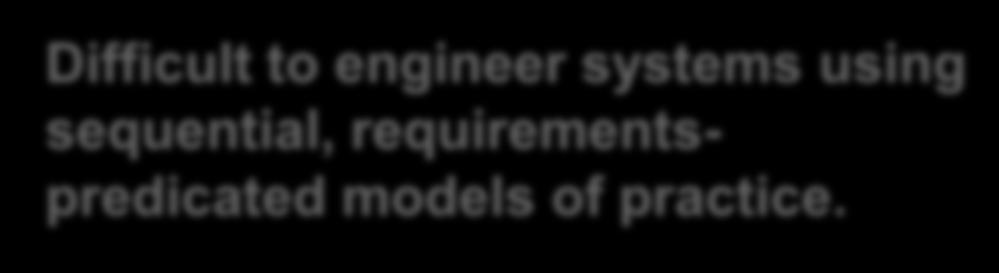 Application of systems engineering in small and medium-scale enterprises, where the majority of engineering is conducted, remains weak.