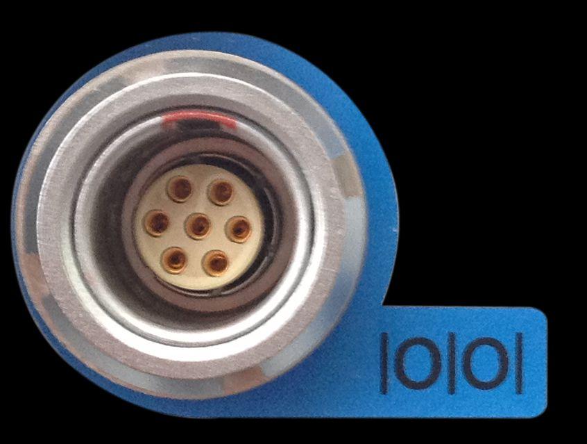 RECEIVER PORTS Port Name Description IO port This port is a 7-pin Lemo connector that supports RS-232 communications