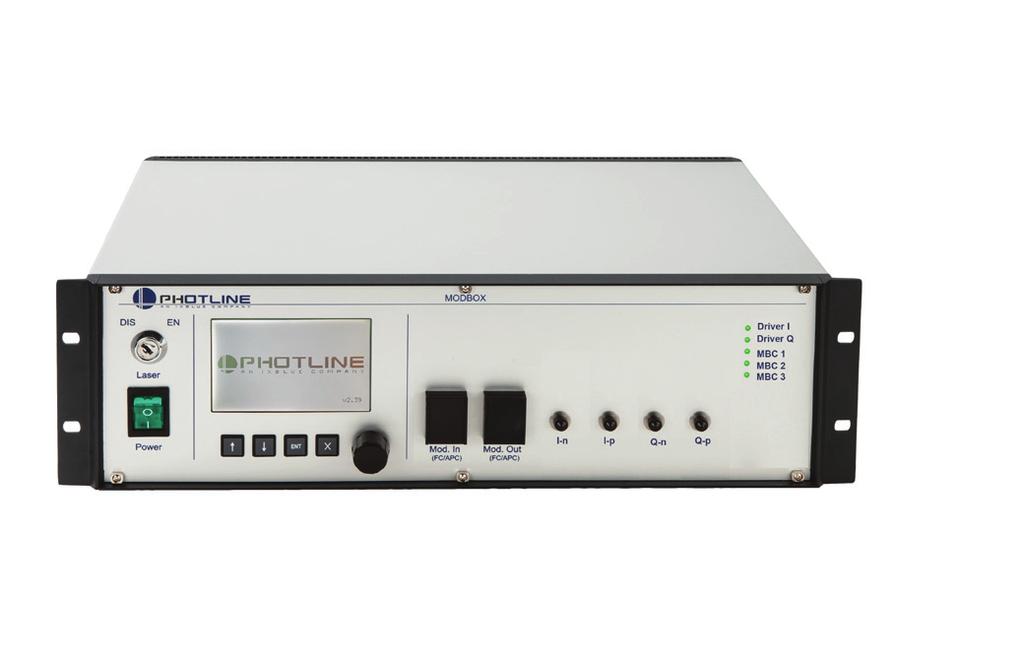 -IQ The -IQ is a high performance modulation unit that allows telecommunication engineers and research scientists to produce optical signals with complex modulation schemes (QPSK, QAM, OFDM).