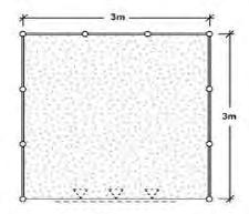 Technical layout of a wall L100xH250cm 3x2m 2 open faces 3x3m 1 open face 3x3m 3 open faces Image non contractuelle Structure White walls L100xH250cm (visible dim. L96xH236cm).
