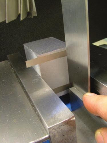 face of the cutting tool on the same plane, which eliminates setup errors that can be caused by repositioning the work or cutting tool.