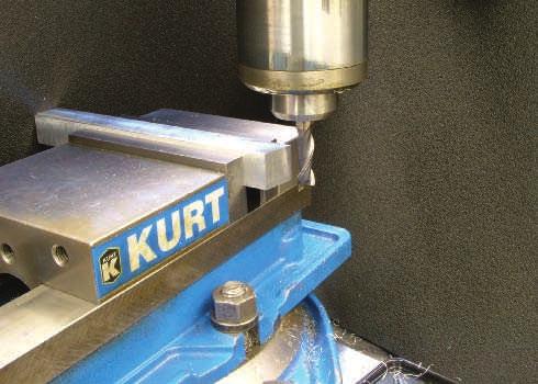 An angle or sine vise can also be used to position a workpiece for angular milling operations.