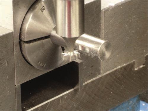 All images motion to prevent cutter breakage and use a liberal amount of cutting fluid.