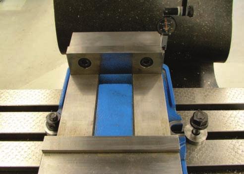 If the devices are too large for vise mounting, they can be aligned using a process very similar to aligning a vise.