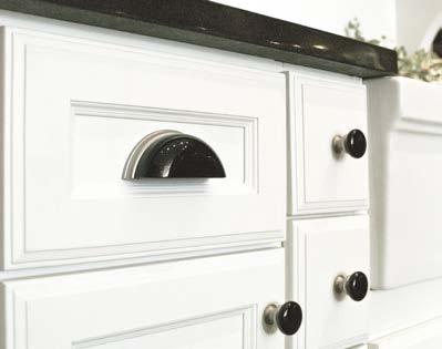 KCMA Certified HAMPTON This crisp white painted finish is ideal for a variety of