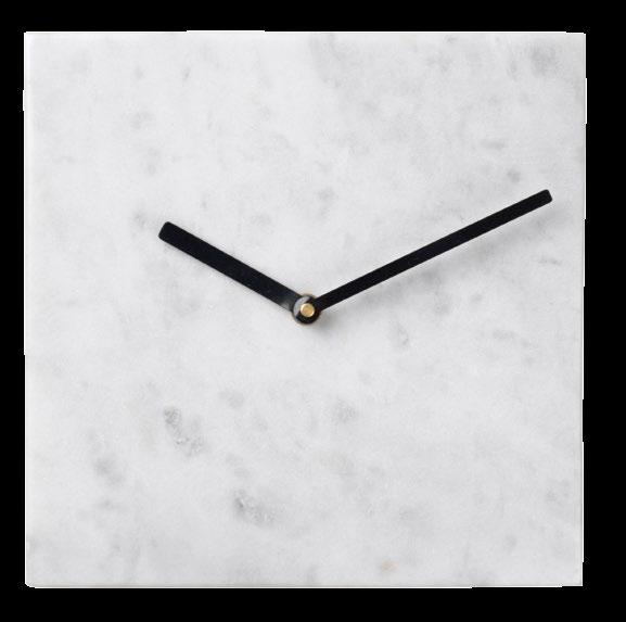 Marble Clock, Amara, 48.00.