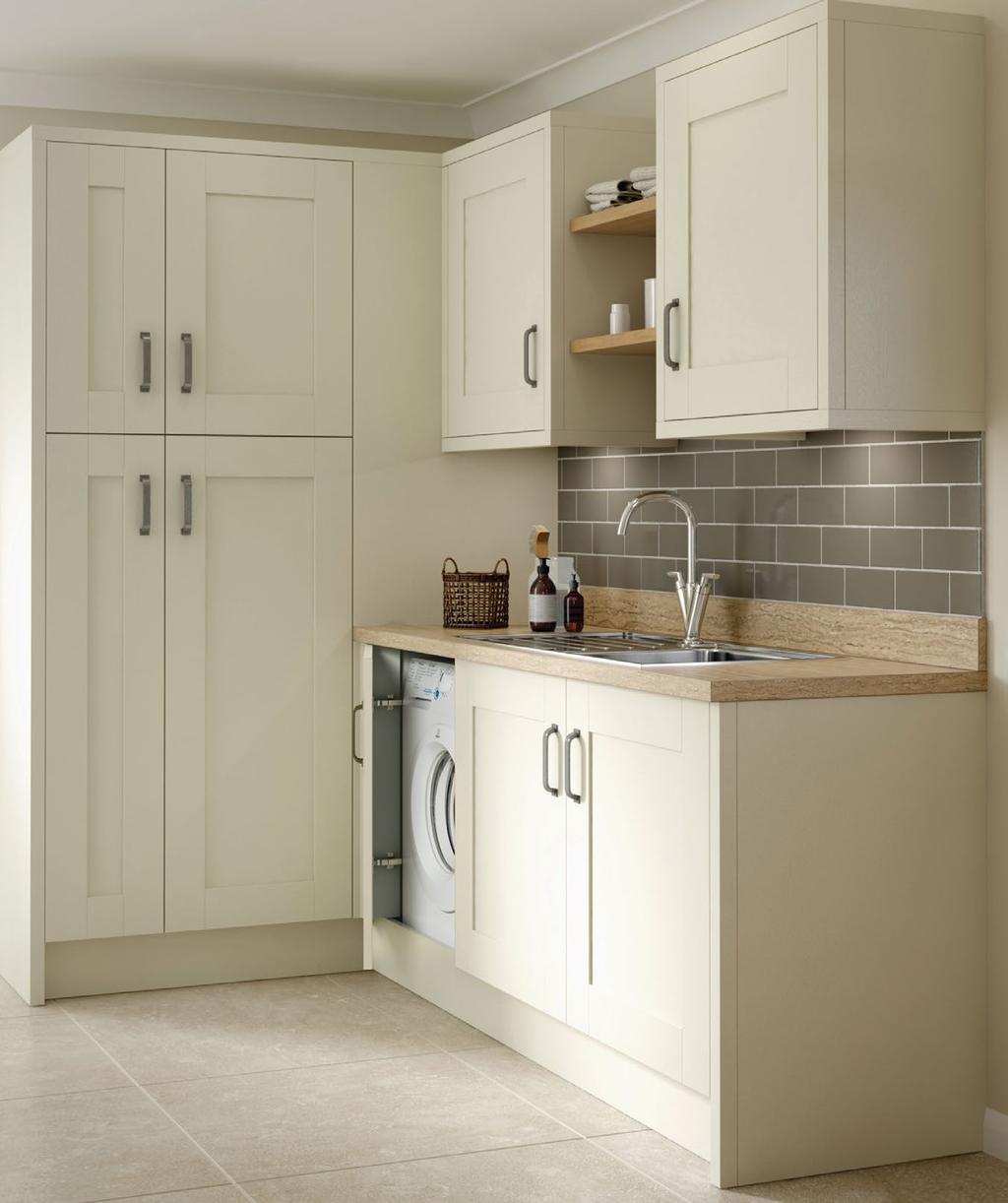 space at the same time as your Mackintosh Kitchen. That way you can ensure a consistent, co-ordinated look.