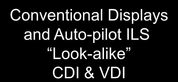 Auto-pilot ILS Look-alike CDI &