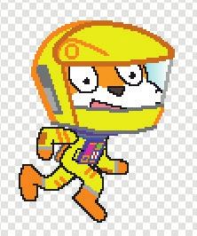 Once you know how to use the Paint Editor s tools, Scratchy can put on his space suit!