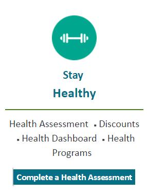 To access your Compass health assessment, click on Complete a Health Assessment If this is your first